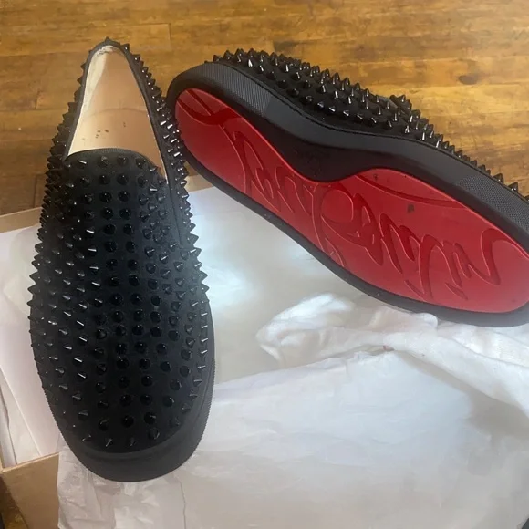 Christian Louboutin | Shoes | Christian Louboutin Black And  display picture 2